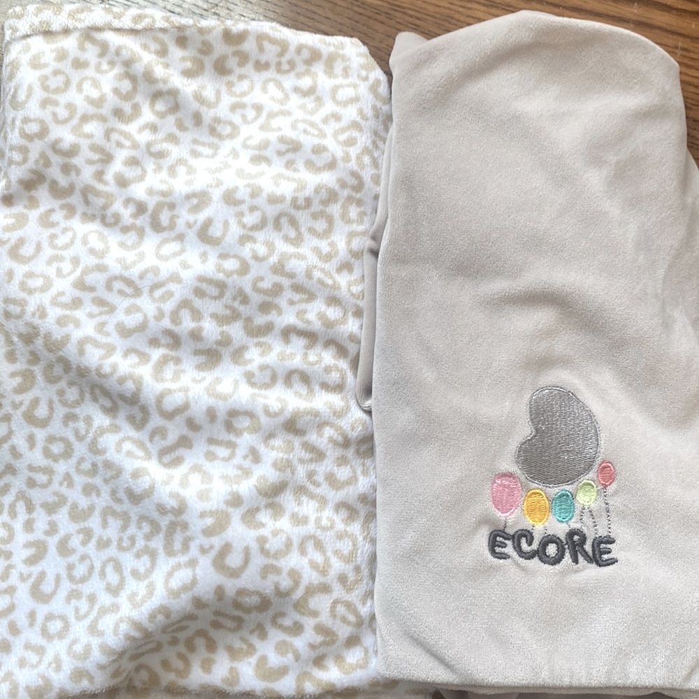 2 super soft changing pad covers
